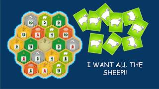 Give me all the Sheep!! | Catan Ranked Game