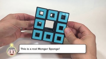"Menger Void" Custom 3D Printed Twisty Puzzle