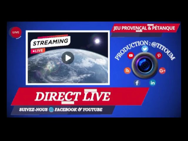 Miniature : 🏆 COUPE DE FRANCE DES CLUBS JEU PROVENÇAL🎦 LIVE EN DIRECT - 8ÈME FINALE 🎦