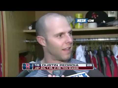 Dustin Pedroia- Laser Show