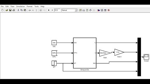 Hướng dẫn mô phỏng Động Cơ DC bằng Matlab (Phần 4)