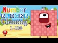 Counting 1-100 with Numberblocks and Numberblobs | Playtime Club TV