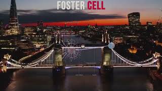 Foster Cell | London At Night | Cell Body (Soma) | 4K Flying Drone Visuals