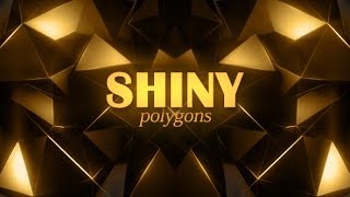 #7 Shiny Polygons Loop Background Vr 1 // Videohive