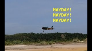 ZERO A6M Emergency Landing - Retract Failure