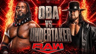 FULL MATCH - Oba Femi vs. Undertaker WWE Raw Netflix "No Disqualification"