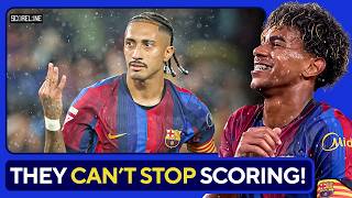 Raphinha HAT TRICK as Barcelona score 7 | Can they break the La Liga scoring record? screenshot 3