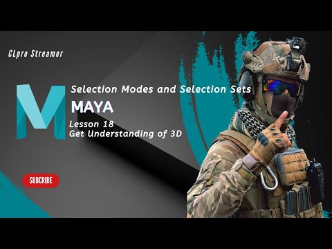 Mastering Selection Modes and Sets in Maya | 3D Animation Tutorial for Beginners