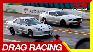 Ford Mustang vs Honda Integra 🔥 DRAG RACING 🔥 DUELO DE AUTOS 🚘🚦🚘