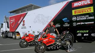 Troy Bayliss announces the Desmosport and Ducati Official Partnership