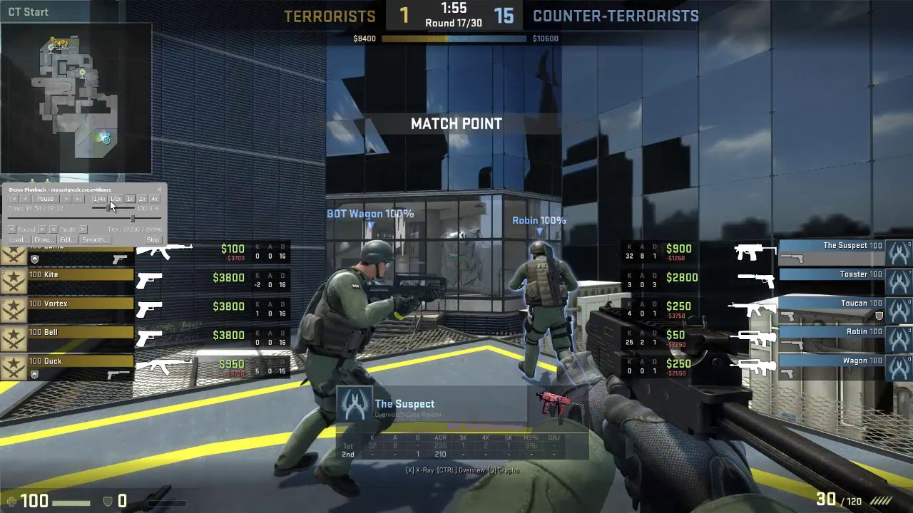 CSGO Booster Lobby Exposed on Overwatch - YouTube
