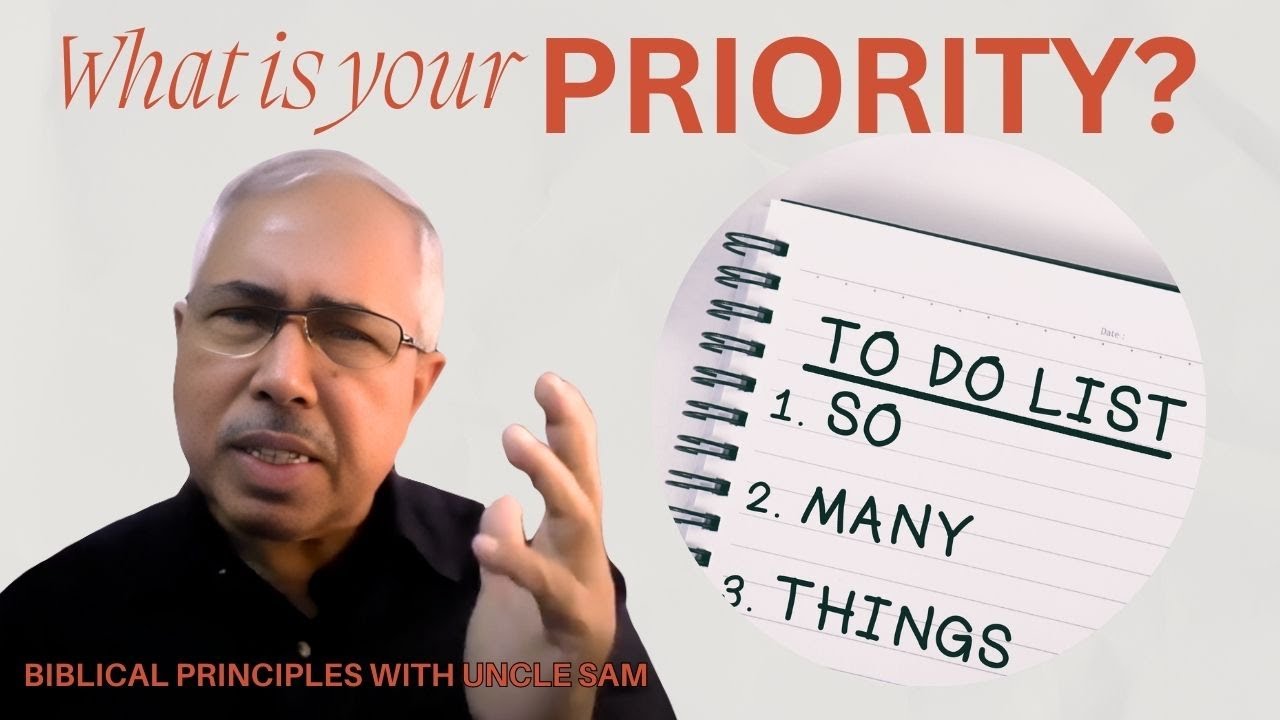 BE A ONE THING PERSON -Biblical Principles with Dr. Sam Thomas