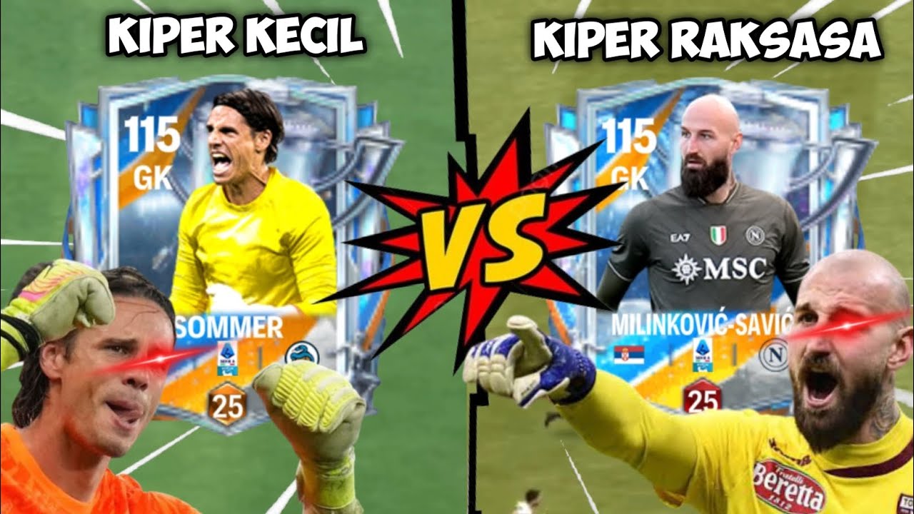 SENGITT!! Kiper Kecil VS Kiper Raksasa - FC Mobile Indonesia 