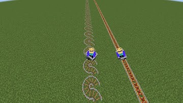 Minecraft powered rail is slow