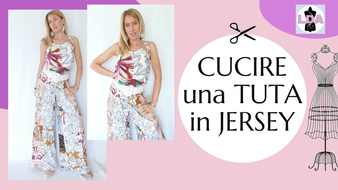 Cucire una tuta in Jersey