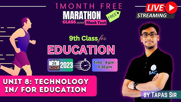 Education Unit 8 Technology in/ for Education complete Revision | Class-9 | Concept Clear, PYQ & MCQ