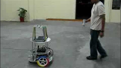 Prueba 1 Robot Nanisha Seguimiento Infrarrojo UPAEP