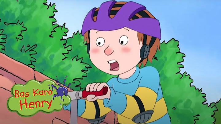 Scary Scooter | Bas Karo Henry | Cartoon for Kids | Hindi Cartoons