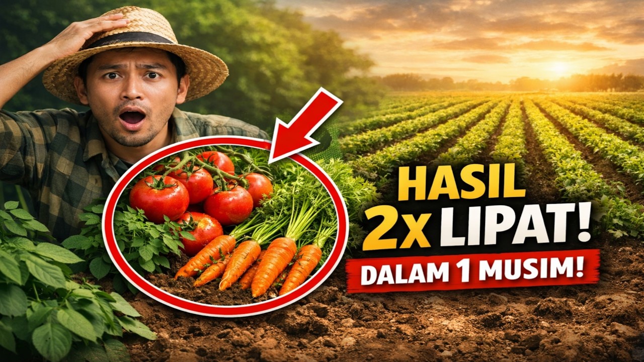 Rencana Tanam Tahunan Saya: Cara Mendapatkan Panen Dua Kali Lipat dari Lahan yang Sama (Panduan dan