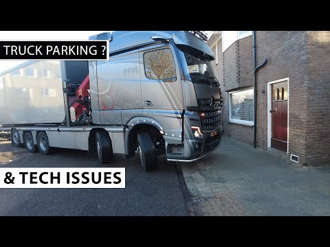 Vrachtwagen Roadtrip. Met de Mercedes truck naar Epe & Zwolle. Lege generator & technische problemen