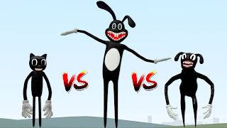 NEW CARTOON RABBIT VS CARTOON CAT VS CARTOON DOG!? Trevor Henderson In Garry's Mod