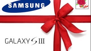 Samsung Galaxy S III Giveaway - UPDATE