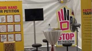 "Stop Sex-Trafficking Of Children & Young People" Campaign by The Body Shop @ Booth Orchard (HD)