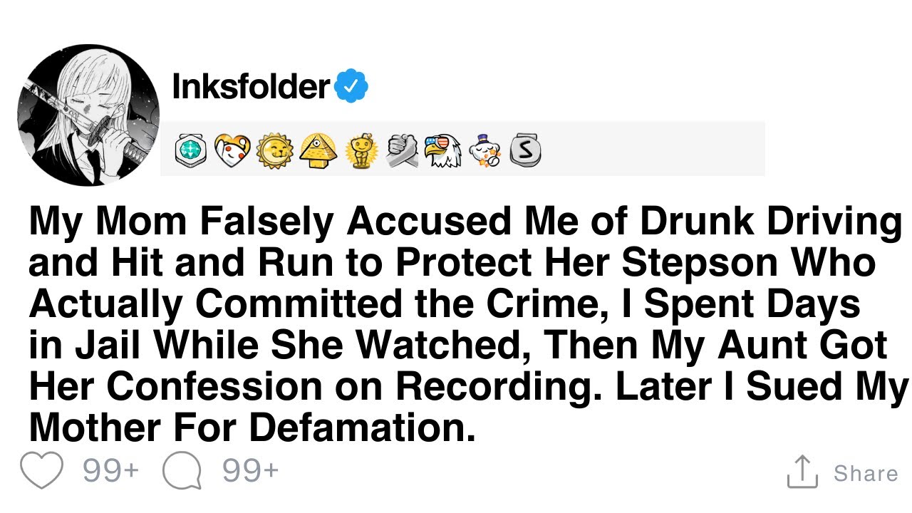 My Mom Falsely Accused Me of Dr*nk Driving and Hit and Run to Protect Her Stepson Who Actually...