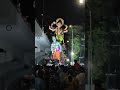 Ganesh maharaj struck on nimarjanam way |#ganesh #ganeshchaturthi #shorts