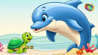 The Brave Little Turtle | An Inspiring Ocean Adventure | Zans Kids TV