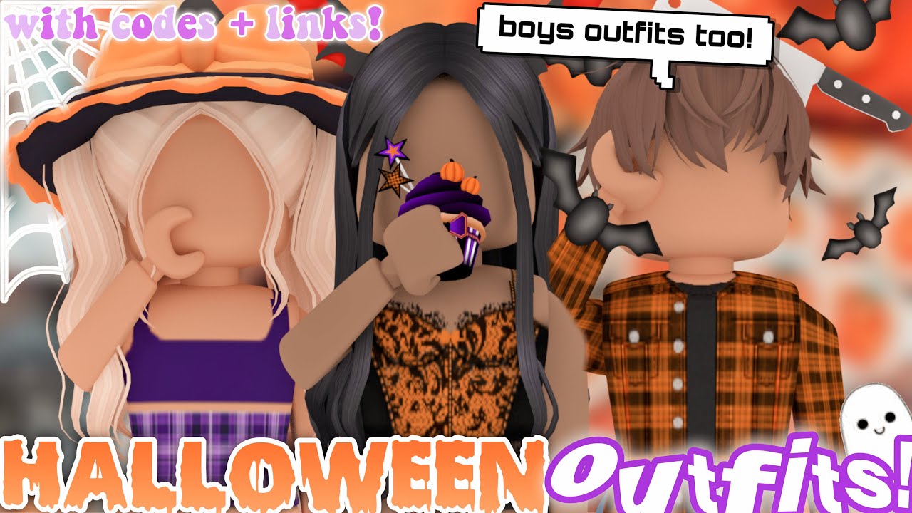 Id de roupas para usar no Halloween 🎃 #fy #bloxburg #halloween #fypシ  #roblox #fy #helloblox #shorts 