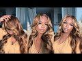 I AM A NATURAL BLONDE! 5X5 HD CLOSURE GLUELESS BLONDE HIGHLIGHT MIX WIG 26 INCHES | ASHIMARY HAIR