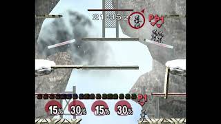 Super Smash Bros. Melee CrazyMod UE/Debug Menu - 4 Metal Mario with All Controllers - 10-1 Icetop