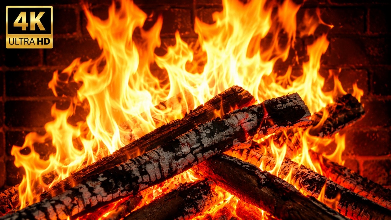 LIVE | Relaxing Fireplace 4K | Warm Crackling Fire for Quiet Moments ...