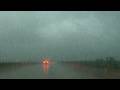 Driving HEAVY RAIN for Sleep on Passenger Seat While I Drive