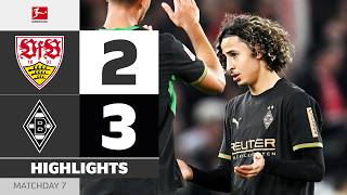 17-Year-Old Mohya SHINES | VFB STUTTGART - BORUSSIA M'GLADBACH | Highlights | MD 7 – Bundeliga 26/27