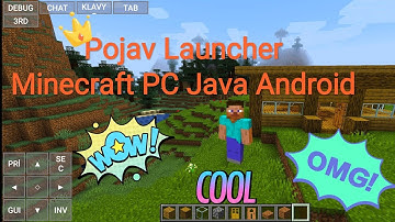 Pojav Launcher!! Minecraft Java PC Edition On Android !!! / Build Survival Home MCinaBox Simple Boat