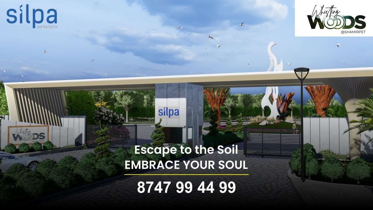 Silpa Whistling Woods Farmland Project Shamirpet YouTube