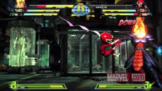 Marvel vs. Capcom 3 Gameplay Video #9
