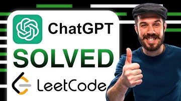 ChatGPT Solves Leetcode questions !!