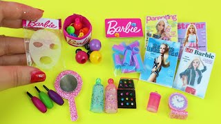 10 DIY MINIATURE COSMETIC AND BEAUTY ITEMS FOR YOUR BARBIE DOLL