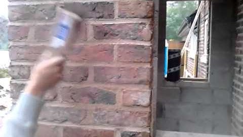 REPOINTING: How to repoint using Lime mortar, instructional video, pointing part 3