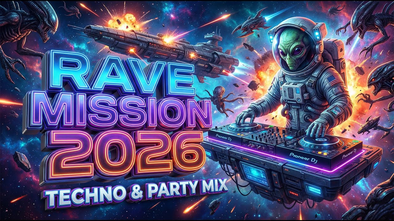 ⚠️ Party Mix 2026 🚀 Techno, Hands Up & 90s Rave Vibes (High Energy Music) ⚠️