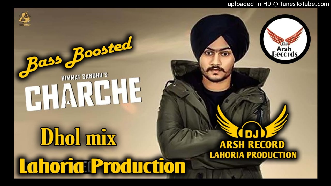 Charche_ Dhol Remix Song_Himmat Sandhu _Dj Arsh By Lahoria Production _Latest Remix Song 2025 Dj Mix