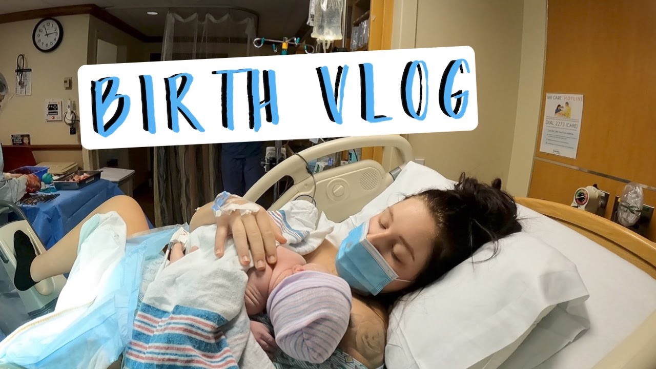 BIRTH VLOG | unexpected early delivery of our baby boy | Lexi Gasparro