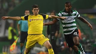 Sporting CP vs Borussia Dortmund 1-2 All Goals HD ~ Champions League 18_10_2016