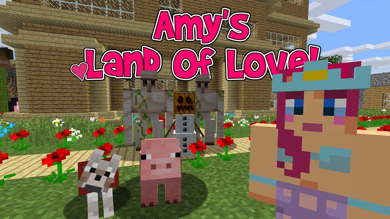 Эми Ли ВОЗВРАЩАЕТСЯ в СТРАНУ ЛЮБВИ! | Minecraft