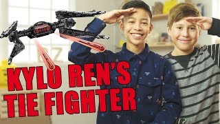 LEGO STAR WARS Kylo Ren's TIE Fighter Unboxing - The Build Zone