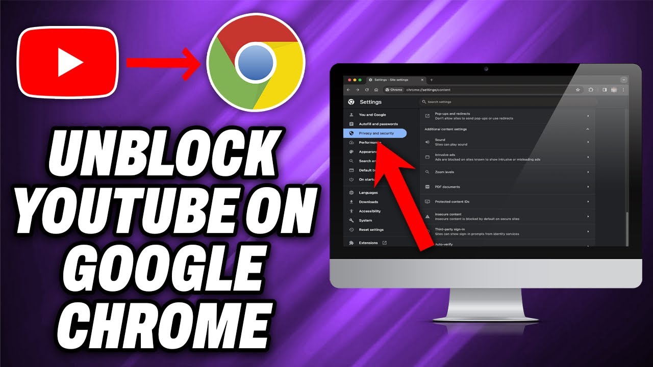 How To Unblock YouTube on Google Chrome - Quick Help - YouTube