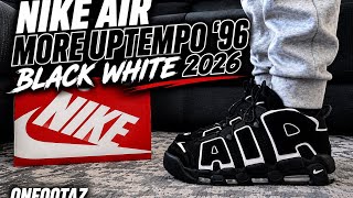 Nike Air More Uptempo ‘96 Black White 2026